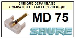 SHURE-MD75-POINTES-DE-LECTURE-DIAMANTS-SAPHIRS-COMPATIBLES